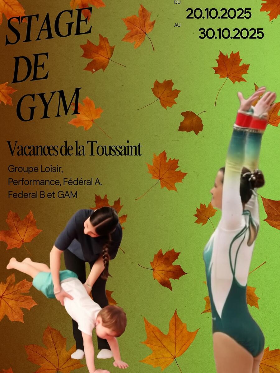 Stage Vacances de la Toussaint