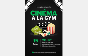 Cinéma dans ta salle de gym